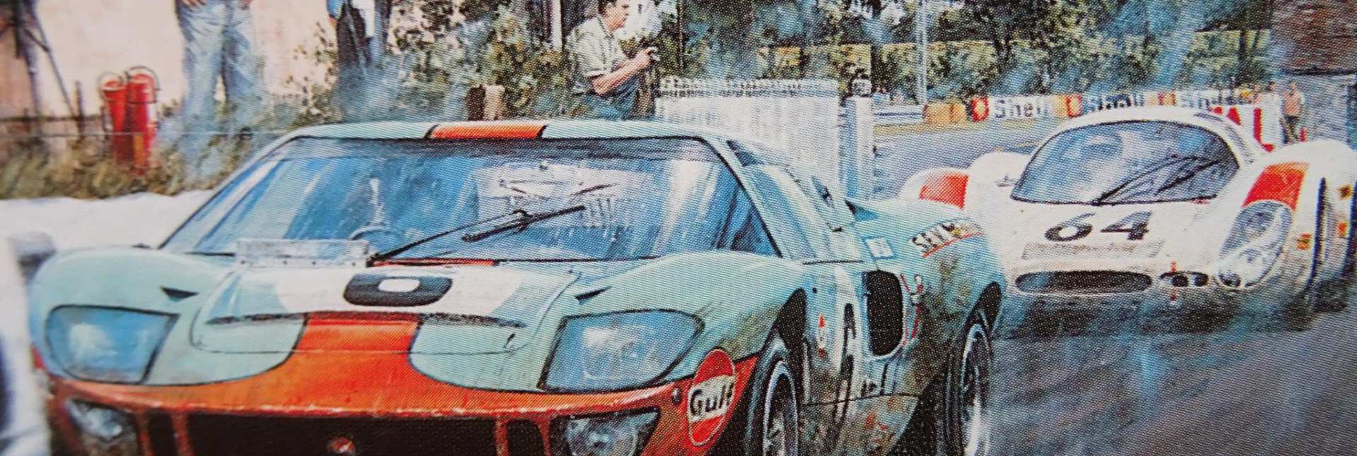 24h Le Mans finish in 1969 24h Le Mans finish in 1969