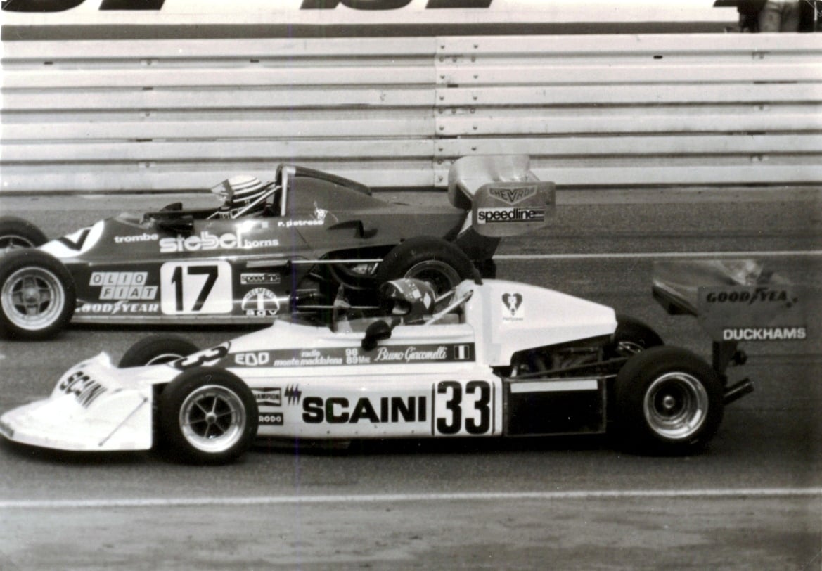 Bruno Giacomelli F2 in 1977