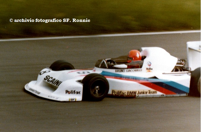 Bruno Giacomelli F2 in 1978