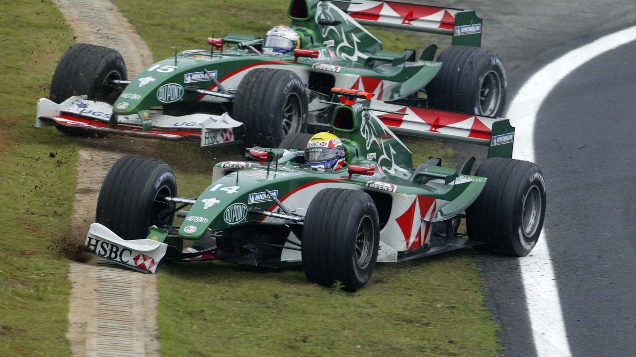 Mark Webber Jaguar 2004